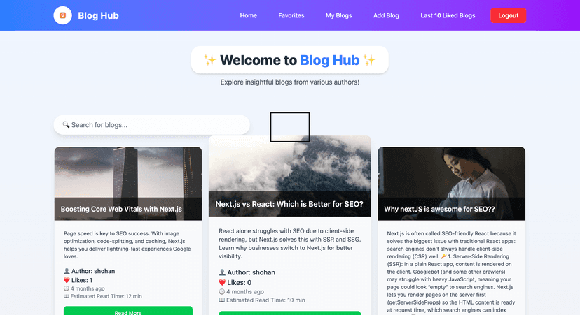 Blog Platform